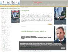 Tablet Screenshot of euroflota.pl